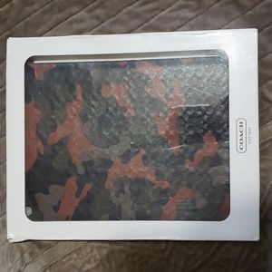 COACH CAMO IPAD HARD CASE NIB F64219